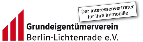Grundeigentümerverein Berlin-Lichtenrade,  Ihr Interessenvertreter für Vermieter, Haus-, Wohnungs- und Grundeigentümer.